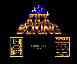 Panza Kick Boxing (USA) Screenshot